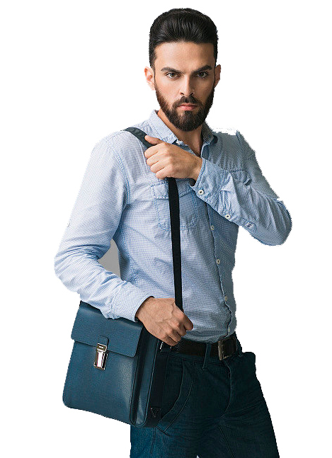 Мужские сумки в «Business-Style»: изысканность и утонченный стиль