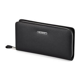 Чоловічий клатч з натуральної шкіри LeGRAND collection 033-1 Black чорний, Колір: Чорний, фото 