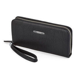 Чоловічий клатч з натуральної шкіри LeGRAND collection 7508-3D чорний, фото 