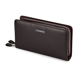 Кожаный мужской клатч LeGRAND collection 033-2 Brown коричневый, Цвет: Коричневый, фото 