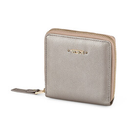 Кожаный женский кошелек  TUMI 1053 T Silver серебристый, Цвет: Серебристый, фото 