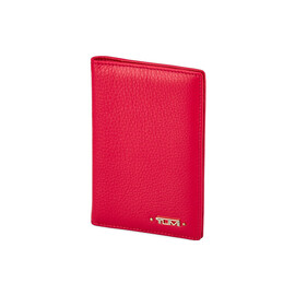 Кожаная обложка для паспорта TUMI 1055 E Red красная, Цвет: Красный, фото 