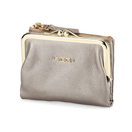 Кожаный женский кошелек  TUMI 1057 T Silver серебристый, Цвет: Серебристый, фото 