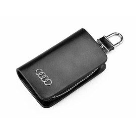 Ключница для автомобильных ключей Audi 610 чёрная, фото 