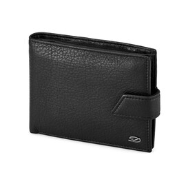 Мужское портмоне из натуральной кожи S.T. Dupont 4-435 чёрный, фото 