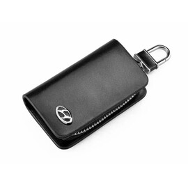 Ключница для автомобильных ключей Hyundai 610 чёрная, фото 