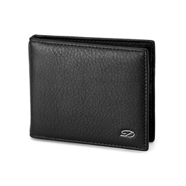 Мужской зажим для денег из натуральной кожи S.T. Dupont 4-457 чёрный, фото 