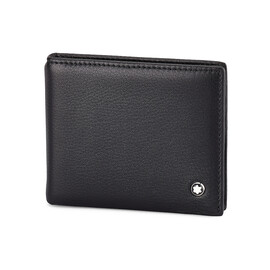 Мужское портмоне с зажимом для купюр Мont Blanc 2809 чёрный, фото 