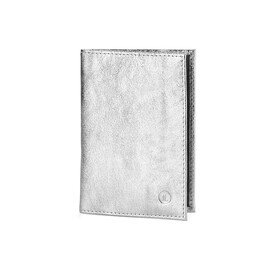 Шкіряна обкладинка для паспорта LeGRAND collection V03 S срібляста, Колір: Срібний, фото 