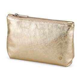 Жіноча косметичка з натуральної шкіри LeGRAND collection V07 G золотиста, Колір: Золотистий, фото 