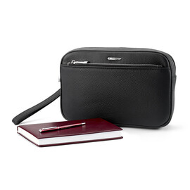 Мужская сумка - клатч из натуральной кожи LeGRAND collection 60123-7 чёрная, фото 