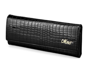 Кожаная женская ключница Moro&Jenny 59033 A Black чёрная, Цвет: Черный, фото 