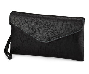 Кожаный мужской клатч – конверт LeGRAND collection 9230-2A чёрный, фото 