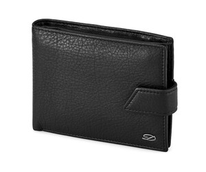 Мужское портмоне из натуральной кожи S.T. Dupont 4-435 чёрный, фото 