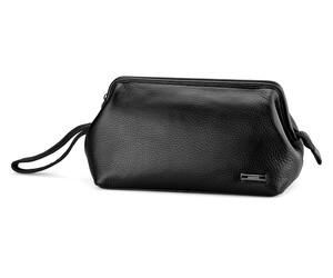 Несессер из натуральной кожи LeGRAND collection 1559-28 Черный, фото 