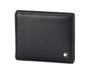 Мужское портмоне с зажимом для купюр Мont Blanc 2809 чёрный, фото 