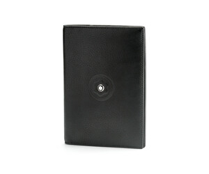 Кожаная обложка для паспорта и карточек Мont Blanc 3011 чёрная, фото 