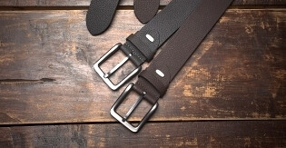 Ремені шкіряні