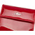 Лаковий компактний жіночий шкіряний гаманець Moro&Jenny 187-142 E червоний, Колір: Червоний, фото , зображення 7