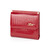 Компактный женский кошелёк из натуральной кожи Moro&Jenny 59058 E Red красный, Цвет: Красный, фото 