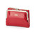Модний жіночий шкіряний гаманець Moro&Jenny 6116 E червоний, Колір: Червоний, Тип і фактура шкіри: зерниста, фото 
