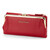 Модный кожаный женский кошелёк Nikole Richie 1450 E красный, Цвет: Красный, Тип и  фактура кожи: зернистая, фото 
