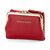 Стильный женский кожаный кошелёк Nikole Richie 1451 E красный, Цвет: Красный, Тип и  фактура кожи: зернистая, фото 