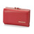 Кожаный женский кошелек Nicole Richie 1515 E красный, Цвет: Красный, Тип и  фактура кожи: гладкая, фото 