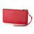 Женский кожаный кошелёк - клатч Nicole Richie 8893 E красный, Цвет: Красный, Тип и  фактура кожи: зернистая, фото , изображение 2