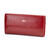 Элегантный женский кошелёк из натуральной кожи Moro&Jenny 59055 E красный, Цвет: Красный, Тип и  фактура кожи: лаковая, фото 