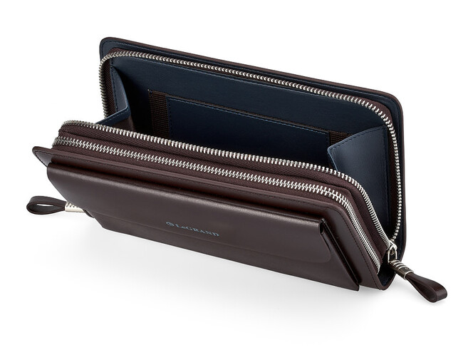 Кожаный мужской клатч LeGRAND collection 022-2 коричневый, фото , изображение 3