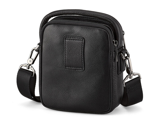 Сумка з натуральної шкіри LeGRAND collection 407-6 чорна, фото , зображення 2