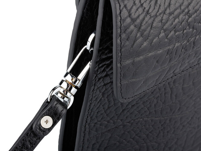 Мужская барсетка - клатч из натуральной кожи  Мont Blanc 8655-2 Black чёрный, Цвет: Черный, фото , изображение 8