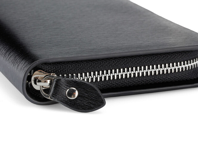Чоловічий клатч з натуральної шкіри LeGRAND collection 3018 чорний, фото , зображення 5
