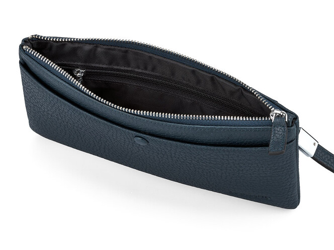 Шкіряний чоловічий клатч LeGRAND collection 0172-8C Blue синій, фото , зображення 3