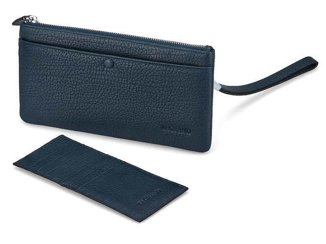 Шкіряний чоловічий клатч LeGRAND collection 0172-8C Blue синій, фото , зображення 5