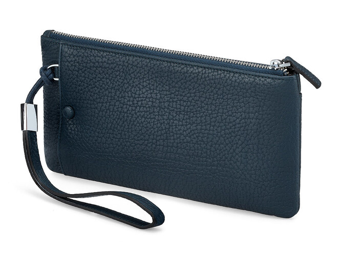 Шкіряний чоловічий клатч LeGRAND collection 0172-8C Blue синій, фото , зображення 4