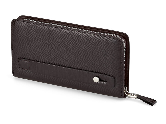 Мужской клатч из натуральной кожи LeGRAND collection 033-1 Brown коричневый, Цвет: Коричневый, фото , изображение 3