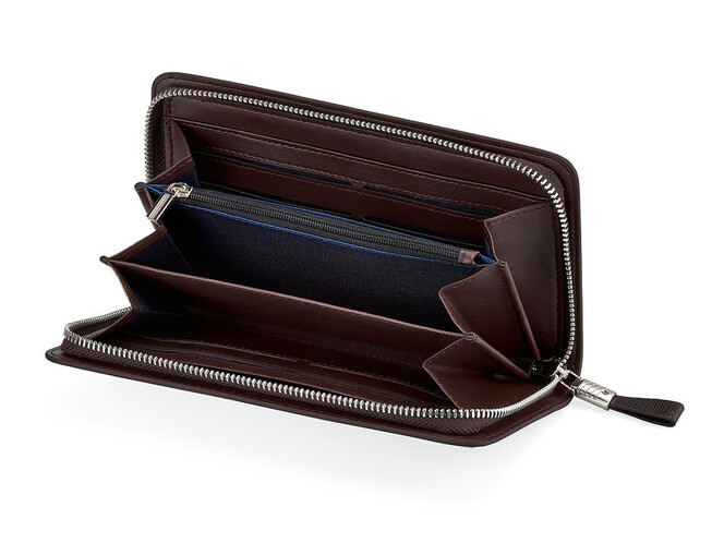Мужской клатч из натуральной кожи LeGRAND collection 033-1 Brown коричневый, Цвет: Коричневый, фото , изображение 2