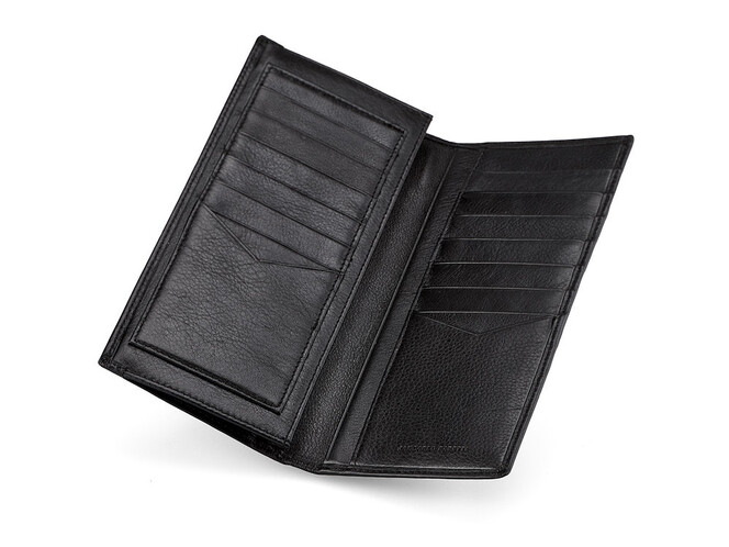 Мужское портмоне из натуральной кожи JanCarlo Baretti 5019 чёрный, фото , изображение 2