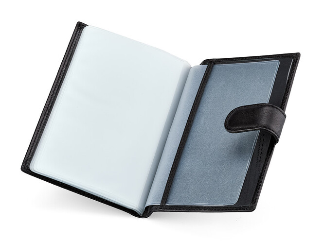 Женская обложка для документов из натуральной кожи Nikole Richie 1407 A Black чёрная, Цвет: Черный, фото , изображение 3