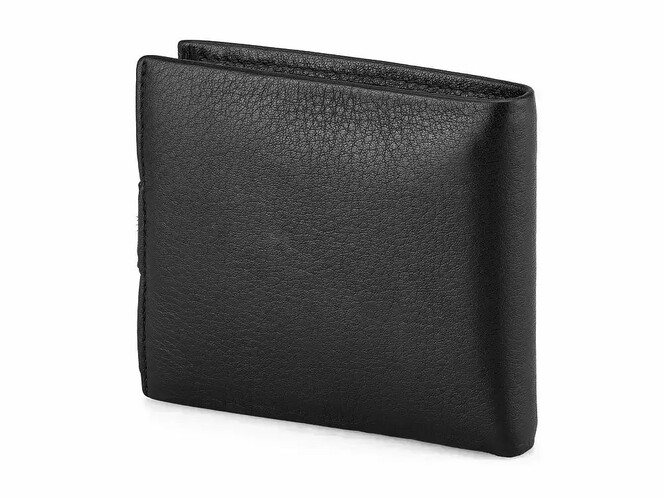 Кожаное мужское портмоне Мont Blanc 2796 чёрный, фото , изображение 3