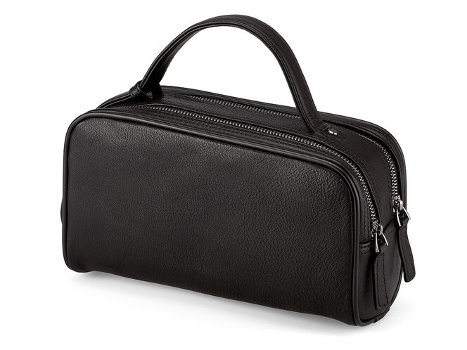 Мужской несессер из натуральной кожи LeGRAND collection 7935-144 чёрный, фото , изображение 6