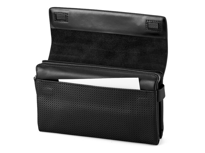 Мужская барсетка - клатч из натуральной кожи LeGRAND collection 136-1 Black чёрная, Цвет: Черный, фото , изображение 6