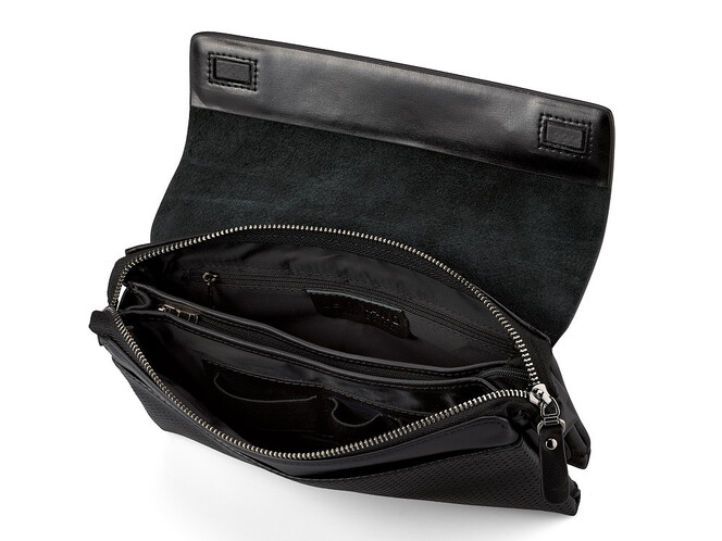 Мужская барсетка - клатч из натуральной кожи LeGRAND collection 136-1 Black чёрная, Цвет: Черный, фото , изображение 4