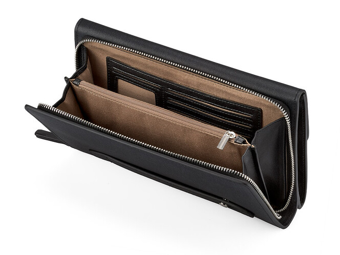 Кожаный мужской клатч LeGRAND collection 5195 A Black чёрный, Цвет: Черный, фото , изображение 3