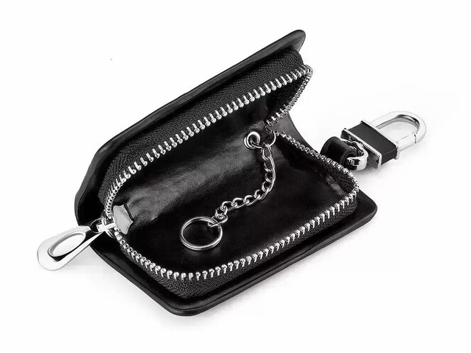 Ключница для автомобильных ключей Honda 610 чёрная, фото , изображение 4