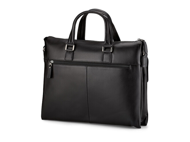 Мужская сумка - портфель из натуральной кожи LeGRAND collection 319-1 Black чёрная, Цвет: Черный, фото , изображение 5