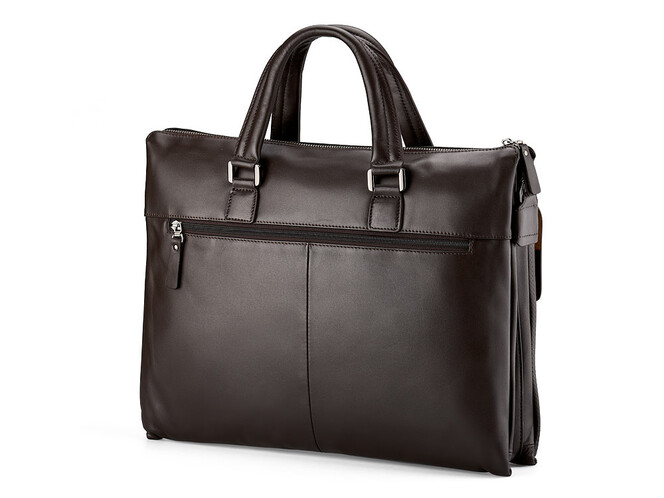 Мужская сумка - портфель из натуральной кожи LeGRAND collection 319-1 Brown коричневая, Цвет: Коричневый, фото , изображение 5