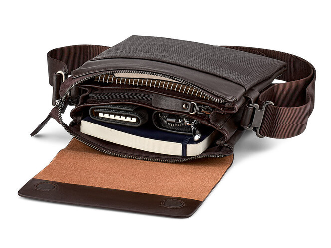 Шкіряна чоловіча сумка LeGRAND collection 319-5 Brown коричнева, Колір: Коричневий, фото , зображення 2